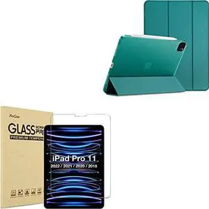 ProCase iPad Pro 11 Inch Case 2022 2021 2020 2018 Bundle with iPad Pro 11 Inch Screen Protector 2022 2021 2020 2018