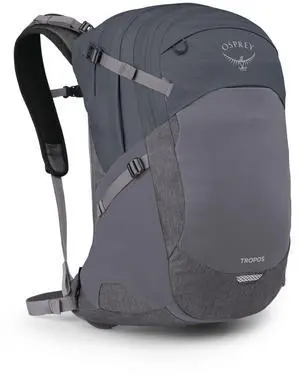 Osprey Tropos Laptop Backpack, Tungsten Soundwave/Grey Heather