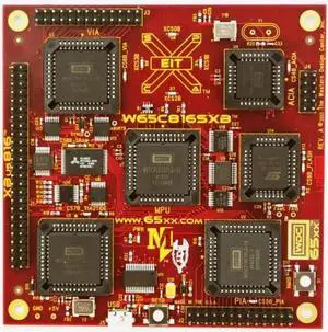 W65C816SXB Single Board Computer - Featuring W65C816S 8/16-bit Microprocessor, W65C22 VIA, W65C21 PIA, W65C51 ACIA - Ideal for microprocessor Education for Everyone.