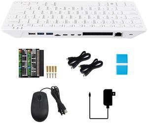 Waveshare Basic Kit, Compatible with Raspberry Pi 500, Quad-core Arm Processor, WiFi/Bluetooth Support, Dual-4K Outputs, Comes with Official 32GB Micro SD Card