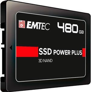 Emtec 480GB X150 Power Plus 3D NAND 2.5" SATA III Internal Solid State Drive (SSD) ECSSD480GX150