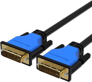 BlueRigger DVI to DVI Monitor Cable (40FT, 24+1 Dual Link, Digital Video Cable, Male to Male) - for Gaming, DVD, Laptops, HDTV and Projector
