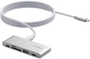 SmallRig 5-in-1 Memory Card Reader, Dual USB-C & SD/TF Card Slots, 65W PD Charging, for SD, SDHC, SDXC, Micro SD, Micro SDXC, Micro SDHC Cards, Travel Photography - 4746
