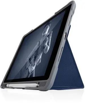 STM Dux Plus Duo, Ultra-Protective case for Apple iPad 8th/7th/9th Gen - Midnight Blue (stm-222-236JU-03)