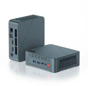 BOSGAME E2 Mini PC, Mini Computers with AMD Ryzen 5 3550H, 16GB DDR4 512GB PCIe SSD, 4K Triple Display, Type-C & USB3.2, RJ45, Wi-Fi 5/BT 5.0, Micro Desktop Computer for Office, Home & Streaming