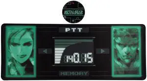 Metal Gear Solid XL Desk Pad and Coaster Set