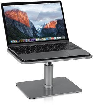 Mount-It! Adjustable Height Laptop Stand for MacBook Pro, Ergonomic Desk Riser for 11-15 Inch Laptops and 24-32 Inch Monitors