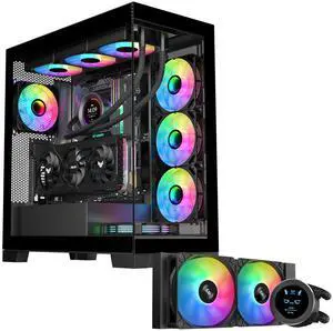 SAMA NEVIEW 4503 Case & SM240 AIO Cooler Bundle
