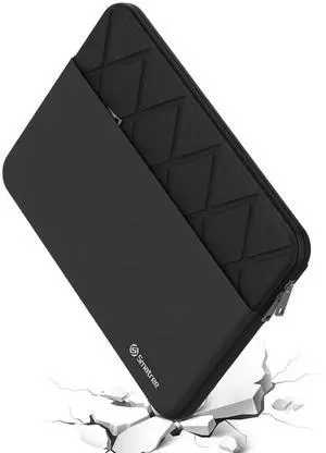 Smatree 15.6 inch Laptop Sleeve for LG gram Book 15.6, LG Laptop Case with Accessory Pocket, YKK Zipper, Patented Super Corner Design (E602)
