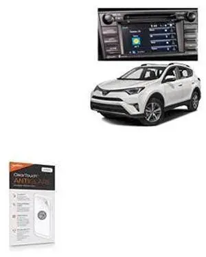 BoxWave Screen Protector Compatible with Toyota 2017 RAV4 (6.1 in) - ClearTouch Anti-Glare (2-Pack), Anti-Fingerprint Matte Film Skin