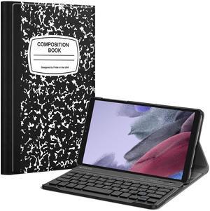 FINTIE Keyboard Case for Samsung Galaxy Tab A7 Lite 8.7 Inch 2021 Model (SM-T220/T225/T227), Slim Lightweight Stand Cover with Magnetically Detachable Wireless Bluetooth Keyboard, Composition