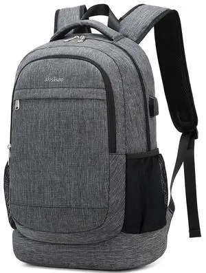 abshoo Lightweight Boys Mens Backpack For School College Backpack Womens Girls Teen Daypack Bookbag With Laptop Compartmen (Dark Grey)