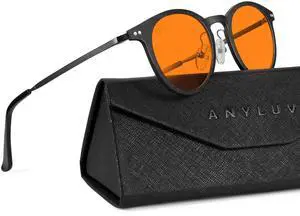 ANYLUV Gaming Glasses for Men + Carbon Fibre Blue Light Glasses