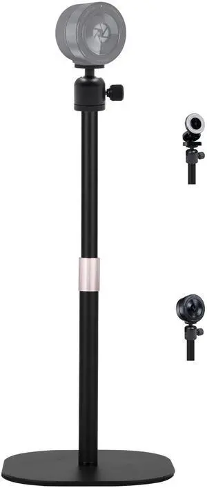 AceTaken Heavy-Duty Webcam Stand, 18-inch Desktop Webcam Tripod Holder Compatible with Razer Kiyo Pro Ultra 4K,Kiyo Pro,Kiyo X,Kiyo 1080p Webcams
