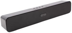 ASHATA PC Soundbar, Wired and Computer Speaker Home Theater Stereo Sound Bar, Bluetooth U Disk Memory Card FM Radio, for Desktop, Laptop, Tablet, Smartphone