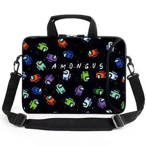 ARIYIDA 15" laptop sleeve laptop bag chromebook case adjustable shoulder strap with handle accessory pocket for men women (RYD-15-2)