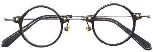 BETSION Blue Light Blocking Computer Game Round Acetate Eyeglasses Frames