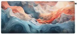 CHERRY XTRFY GP5 Gaming Mousepad Deskmat AMNIS Blue XL (Amnis Blue, X-Large)