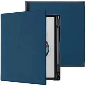 CoBak Case for 10.3" Boox Note Air 4 C (2024 Released)/Note Air 3 C Tablet ePaper(2023 Released) - New Lightweight PU and Hard Back Shell Cover with Built-in Pen Holder, Auto Sleep-Wake, Deep Blue