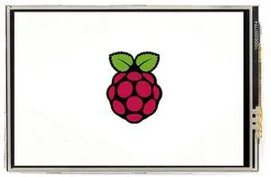 Coolwell 3.5 Inch LCD Screen Resisitive Touch Display C Touchscreen for Raspberry Pi 4B+ 4B 3B+ 3B 2B+ Zero W WH 480x320 SPI Small Raspberry Pi Monitor