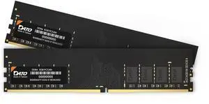 DATO 16GB (8GBx2) RAM, DDR4 3200MHz PC4-25600 CL22 1.2V 288-Pin Non-ECC unbuffered dimm, Desktop Memory Module