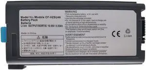 Batterymarket CF-VZSU46 Replacement Battery Compatible with Panasonic Toughbook Cf-30 Cf-31 Cf-53 CF-VZSU46S CF-VZSU46U CF-VZSU46R CF-VZSU46AU CF-VZSU71U CF-VZSU72U (10.65V 8.55Ah)