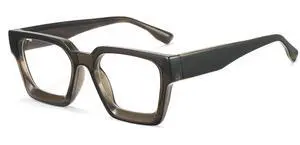 Cyxus Oversized Square Blue Light Blocking Glasses Women Men Chic Preppy Thick Frame Computer Eyeglasses Anti Eyestrain 8224