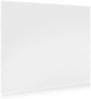 DAWNTREES Glass Gaming Mouse Pad,Accurate and Fast Mouse Tracking,Tempered Glass,Anti-Slip Rubber Base,XL Mouse Mat for Gamer, Office & Home,13.78"x10.24" White