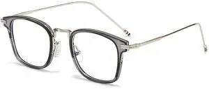 Cyxus Blue Light Bloking Glasses for Women Men Oversized Square Fashion Frame Computer Reading Gaming 8235
