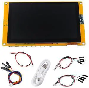 DIYmalls 5.0" inch ESP32-S3 IPS Display ESP32-8048S050C-I TFT LCD Module ST7262 Capacitive Touch Screen 800x480 ESP32-S3-WROOM-1 CYD Development Board for Arduino IDE