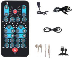 High-Definition Portable Voice Changer Sound Card with Real-Time Transformation, Ideal for Streaming, Gaming, and Entertainment Scenarios (M10-for PC)