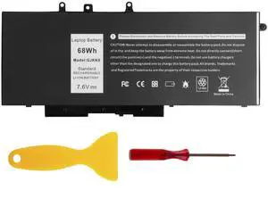 TREE.NB GJKNX 7.6V Battery Compatible with Dell Latitude E5480 E5580 E5490 E5491 E5590 E5591 Precision 15 3520 M3530 Series Notebook 93FTF GD1JP DY9NT 5YHR4 451-BBZG