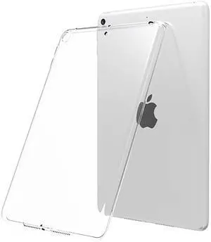 DuraSafe Cases for iPad Air 6th 2024 5th 2022 4th 2020 Gen [Air 4/5 / 6 / Air 11 ] 10.9 11 A2588 A2316 MM6R3LL/A MM6T3LL/A Air Cushion Corner Cover with Soft Silicone Clear Back - Transparent