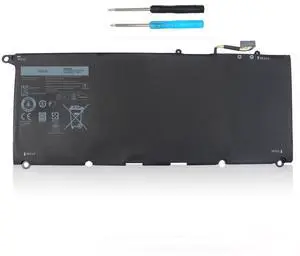 60Wh PW23Y Laptop Battery Replacement Dell XPS-13 XPS 13 9360 Battery XPS 13 9360 P54G002 13-9360-D1605G 13-9360-D1605T 13-9360-D1609 13-9360-D1609G 13-9360-D1705G Computer TP1GT RNP72 Batteries.