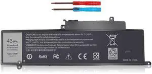 AGREATTHAI 43WH GK5KY Replacement Battery for Dell Inspiron 11 3000 Series 3147 3148 3153 3152 3157 3158, Inspiron 13 7353 7359 7347 7348 7352 P20T P20T001 P55F 4K8YH 92NCT RHN1C Laptop Batteries.