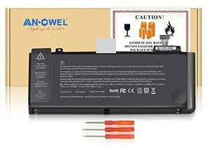 AN*GWEL A1322 Laptop Battery for MacBook Pro 13 inch A1322 A1278 (mid 2009 2010 Early 2011 Late 2012 Version) MB990LL/A MC374LL/A MC724LL/A