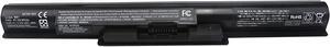 VGP-BPS35A VGP-BPS35 Laptop Battery Replacement for Sony VAIO E341239 SVF152C29M SVF142C29M SVF1521A1EW SVF1521A2E SVF1521A2EB SVF15217SC SVF14215SC SVF15218SC SVF15216SC SVF14316SCW (14.8V 40Wh)
