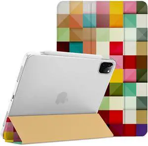 DuraSafe Cases for iPad Pro 11 inch 4th 3rd 2nd Gen PC Case A2759 MNXE3LL/A MNXD3LL/A A2435 MNXG3LL/A MNXF3LL/A MNXH3LL/A A2762 A2761 MNXN3LL/A MP553LL/A A2377 MHQR3LL/A MHQT3LL/A A2228 - Color Grid