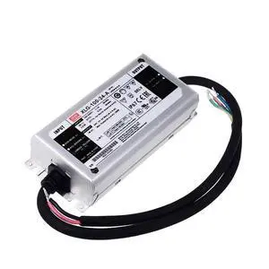DrapeMania XLG-100-24-A Waterproof IP67 LED Driver, 24V 4A 96W Constant Power, UL Listed, 6KV Surge, -40degF to +140degF, for Indoor/Outdoor Industrial Lighting
