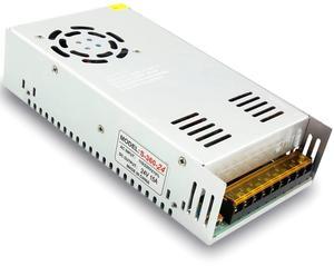 EAGWELL 24V 15A DC Universal Regulated Switching Power Supply 360w for CCTV,Radio,Computer Project, 3D Printer,LED Driver