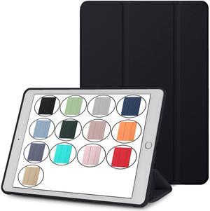 DuraSafe Cases for iPad 2 2011 3 4 Gen 2012-9.7 Inch [iPad 4th iPad 3rd iPad 2nd Old Model ] A1396 A1416 A1458 A1395 A1430 MC705LL/A MD328LL/A MD333LL/A MD510LL/A Soft Silicone TPU Back Case - Coal