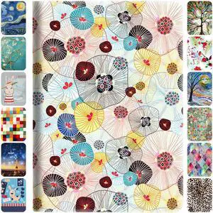 DuraSafe Cases for iPad PRO 10.5 Inch 2017 Air 10.5 3rd Gen 2019 [ Air 3 ] A1701 A2152 A2123 MQF12LL/A MQEY2LL/A MQF22LL/A Smart Adjustable Viewing Angle Stand Printed Flip Cover - Yarn Flowers