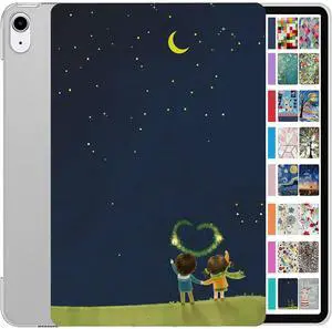 DuraSafe Cases for iPad PRO 11 Inch 1 Generation [ PRO 11 1st 2018 ] A1980 A1934 A2013 A1979 MTXN2LL/A MTXP2LL/A MTXR2LL/A Printed Slim Hard Shell Protective Stand Cover - Night Sky