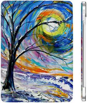 DuraSafe Cases for iPad PRO 12.9 Inch 5th 4th Gen [ Pro 12.9 2021 2020 5 4 Gen ] A2378 A2461 A2379 MY2H2LL/A MXAT2LL/A MXAV2LL/A MXAX2LL/A MXAW2LL/A MXAY2LL/A Printed PC Cover - Color Emblem