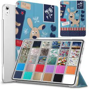 DuraSafe Cases for iPad Air 4th 5th 6th 2020 2022 2024 Gen 10.9 11 A2588 A2589 A2591 MM9E3LL/A MM9D3LL/A MME23LL/A MM9N3LL/A MM9C3LL/A MM9F3LL/A A2316 MYFQ2LL/A MYFM2LL/A MYFR2LL/A - Puppy Friend