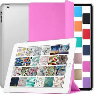 DuraSafe Cases for iPad 9.7 inch Old Model 4th 3rd 2nd Gen Case A1458 MD513LL/A A1416 MC705LL/A MD328LL/A MD333LL/A A1395 MC769LL/A MC954LL/A MC960LL/A MC979LL/A A1459 MD514LL/A MD515LL/A - Pink
