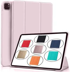 iPad Pro 11 4th 3rd 2nd Gen Case A2759 MNXE3LL/A MNXD3LL/A A2435 MNXG3LL/A MNXF3LL/A MNXJ3LL/A MNXH3LL/A A2761 A2762 MNXN3LL/A MP553LL/A A2377 MHQR3LL/A MHQT3LL/A A2228 MY232LL/A MY252LL/A - Pink