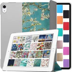 DuraSafe Cases for iPad PRO 11 Inch 2018 1 Gen [ PRO 11 1st ] A1980 A1934 MTXN2LL/A MTXP2LL/A MTXR2LL/A MTXQ2LL/A MTXT2LL/A MTXU2LL/A PrintediPad Cover with Translucent Frosted Hard Back - Blossom