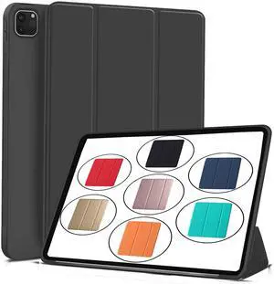DuraSafe Cases for iPad Pro 11 4th 3rd 2nd Gen Case A2759 MNXE3LL/A MNXD3LL/A A2435 MNXG3LL/A MNXF3LL/A MNXJ3LL/A MNXH3LL/A A2761 A2762 MNXN3LL/A MP553LL/A A2377 MHQR3LL/A MHQT3LL/A A2228 - Black