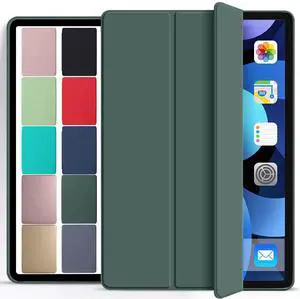 DuraSafe Cases for iPad 7.9 Inch Mini 3 Mini 2 Mini 1 Gen [ Mini 3rd 2nd 1st ] A1599 A1489 A1432 MH3F2LL/A MH3G2LL/A Durable Shock Proof Supportive Magnetic Dual Angle Stand Cover - Dark Green